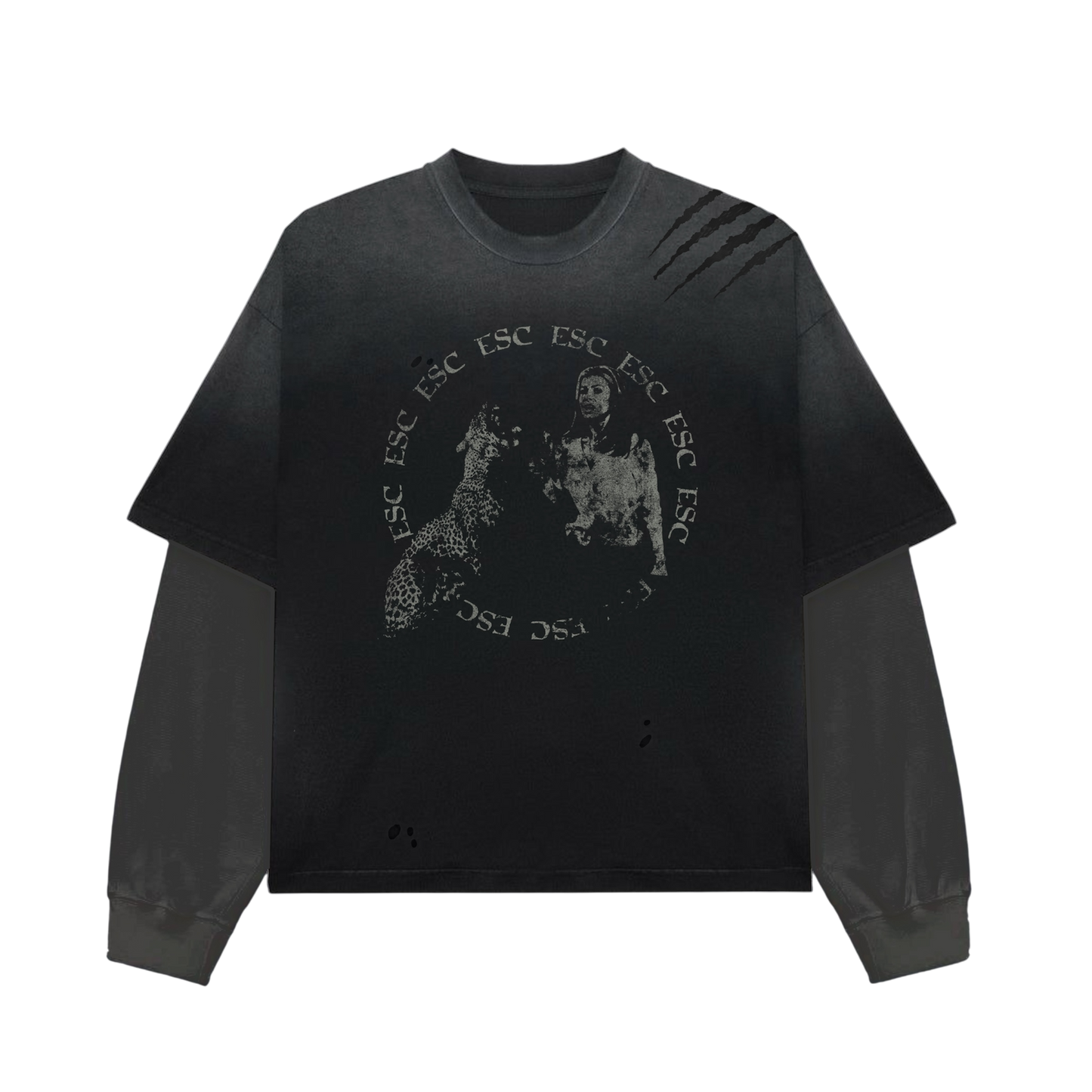 esc cheetahs long sleeve